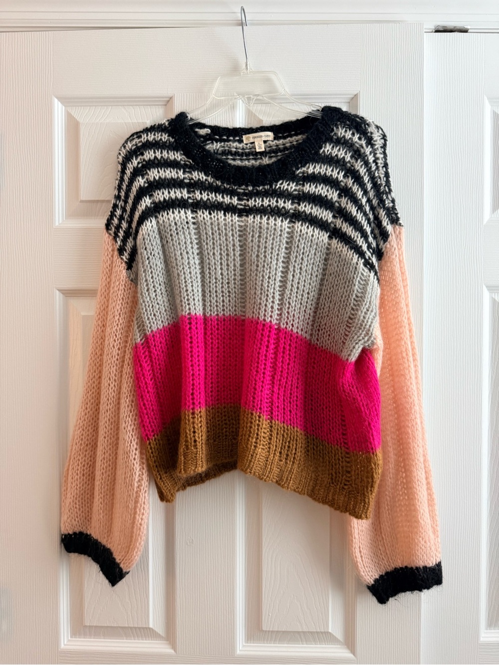 Tucker + Tate Striped Colorblock Knit Sweater